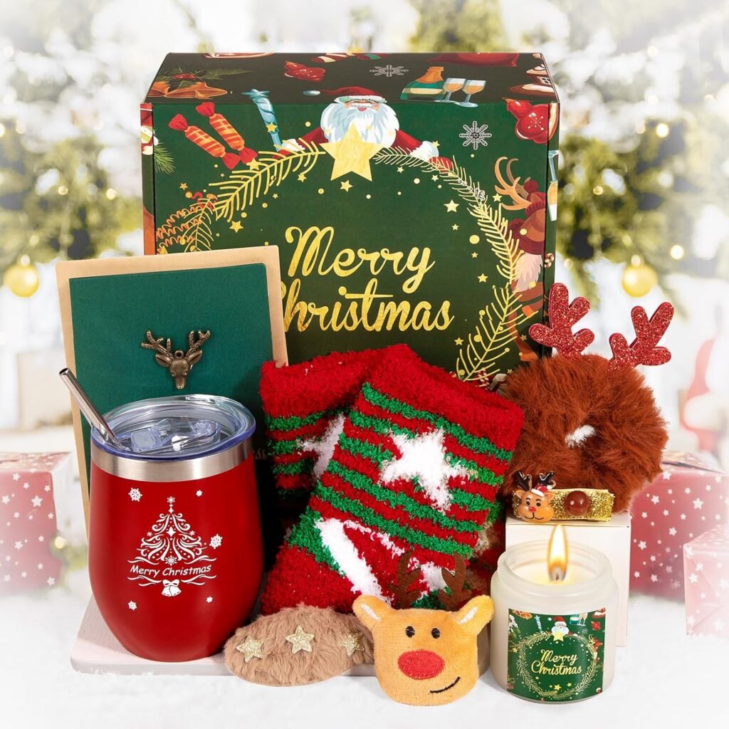 Christmas Gifts for Women, Best Christmas Gifts 2023, Christmas Gift Boxes  Christmas Mugs, Funny Christmas Gifts Ideas for Coworkers, Wife, Sister, Friends, Teachers, Unique Christmas Gift Basket